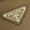 Replica Prada Saffiano Small Tote Black Brown