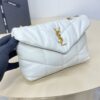 Replica YSL Loulou White Puffer - high-end replica designer purse