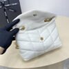 Replica YSL Loulou White Puffer - high-end replica designer purse
