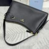Replica Prada Prada Aimée Large Black - top-grade luxury bag dupe