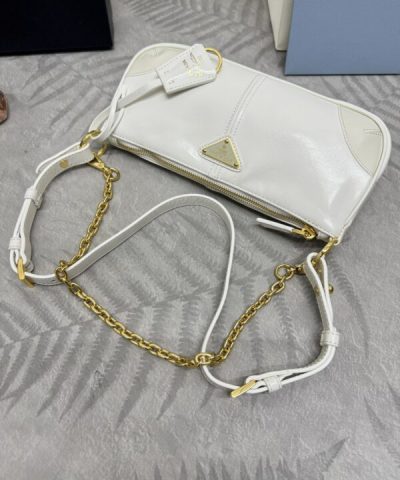 Replica Prada Re – Edition 2002 White - elite factory replica handbag