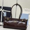 Replica Prada Naplak Patent Brown