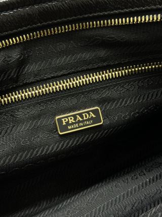 Replica Prada Naplak Patent Black - high-end replica designer purse
