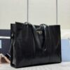 Replica Prada Antique Nappa Tote Black - high-quality designer bag dupe