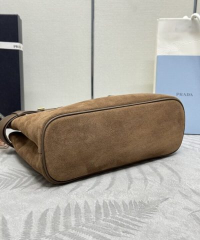 Replica Prada Suede Buckle