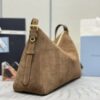 Replica Prada Prada Aimée Suede Large - elite factory replica handbag