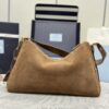 Replica Prada Prada Aimée Suede Large - premium superclone handbag