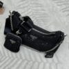 Replica Prada Re – Edition 2005 Diamond Black - 1:1 premium replica handbag