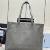 Replica Prada Antique Nappa Tote Grey - 1:1 premium replica handbag