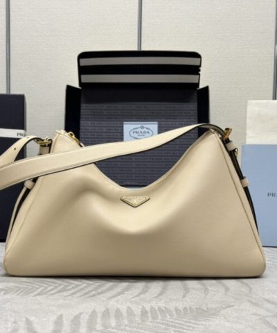 Replica Prada Prada Aimée Large Milk Tea - 1:1 premium replica handbag