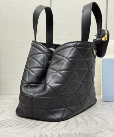 Replica Prada Tote Bag Black - 1:1 premium replica handbag