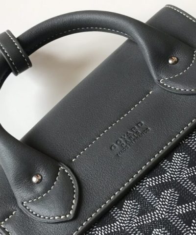Replica Goyard Alpi Mini Backpack Grey - affordable luxury replica bag