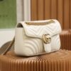 Replica Gucci GG Marmont Medium White - 1:1 premium replica handbag