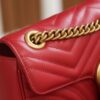 Replica Gucci GG Marmont 1955 Medium Red - 1:1 premium replica handbag