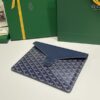 Replica Goyard Camond Pouch Dark Blue