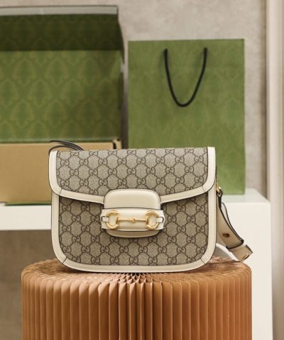 Replica Gucci Horsebit 1955 Classic Beige - high-end replica designer purse