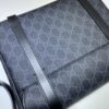 Replica Gucci GG Supreme Shoulder Bag Black