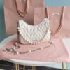Replica Miu Miu Matelassé Pearl White - high-end replica designer purse