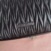 Replica Miu Miu Matelassé Pearl Black - affordable luxury replica bag