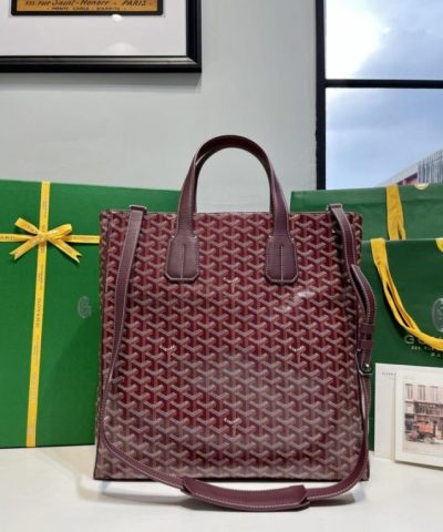 Replica Goyard Voltaire Dark Bordeaux - top-grade luxury bag dupe