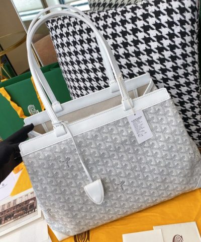 Replica Goyard Bellechasse White - high-quality designer bag dupe