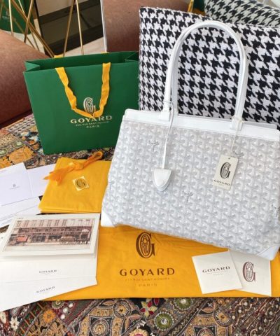 Replica Goyard Bellechasse White - affordable luxury replica bag