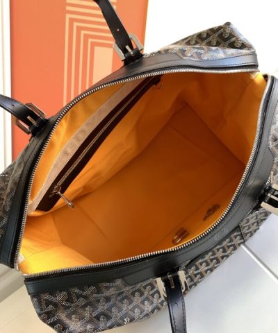 Replica Goyard Bowling 45 Bag Brown