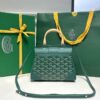 Replica Goyard Saigon Souple Mini Green - 1:1 premium replica handbag