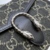 Replica Gucci Dionysus GG Chain Wallet Denim Black - top-grade luxury bag dupe