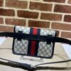 Replica Gucci Ophidia GG Small Waist Blue - 1:1 premium replica handbag