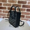 Replica Gucci Ophidia Mini Tote Bag Black Denim