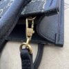 Replica Gucci Ophidia Mini Tote Bag Black Denim - 1:1 premium replica handbag