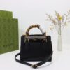 Replica Gucci Diana Small Tote Black - affordable luxury replica bag