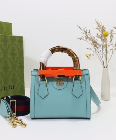 Replica Gucci Diana Small Tote Tiffany