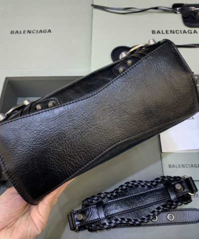 Replica Balenciaga Le City Black - top-grade luxury bag dupe