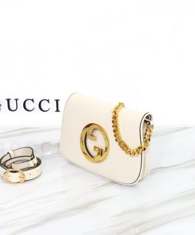 Replica Gucci Blondie Leather White - affordable luxury replica bag