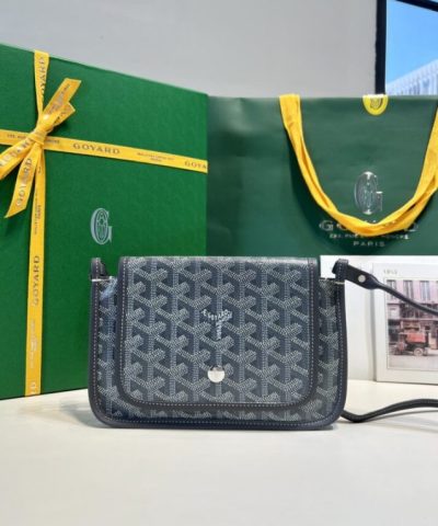 Replica Goyard Plumet Pocket Wallet Grey