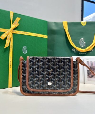 Replica Goyard Plumet Pocket Wallet Brown - designer handbag clone