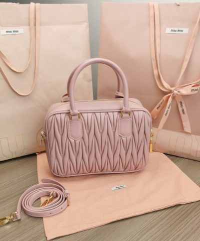 Replica Miu Miu Arcadie Medium Pink