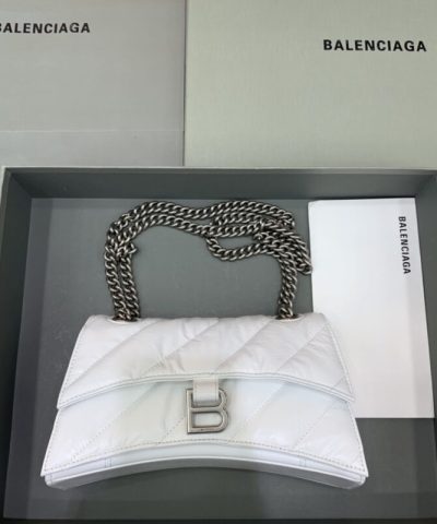 Replica Balenciaga Crush Small White