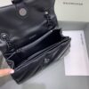 Replica Balenciaga Crush Small Full Black - affordable luxury replica bag