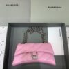 Replica Balenciaga Crush Small Pink - 1:1 premium replica handbag