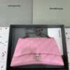 Replica Balenciaga Crush Large Pink - affordable luxury replica bag