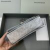 Replica Balenciaga Crush Small Silver - affordable luxury replica bag