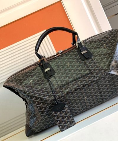 Replica Goyard Bowling 55 Bag Grey