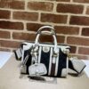Replica Gucci Gucci Bauletto Top Handle White Black - high-quality designer bag dupe