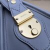 Replica Gucci Bauletto Top Handle Sky Blue - high-end replica designer purse