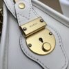 Replica Gucci Bauletto Top Handle White