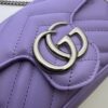 Replica Gucci Matelassé Mini Purple - 1:1 premium replica handbag