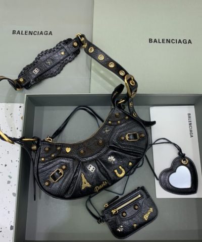 Replica Balenciaga Le Cagole Black - premium superclone handbag